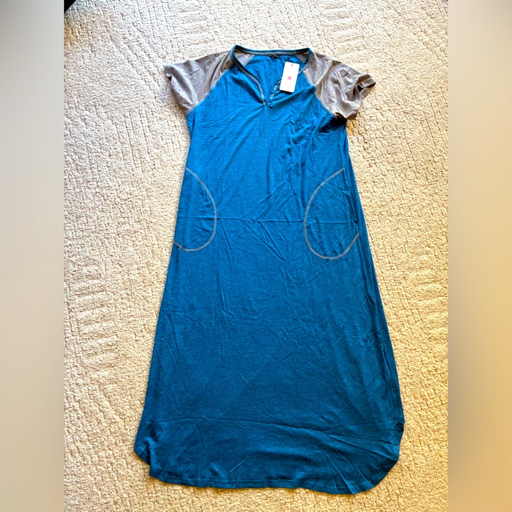Ekouaer Tshirt Lounge Nightgown Small